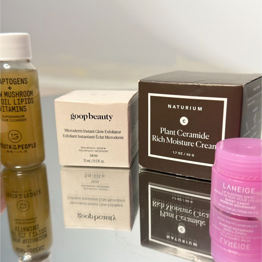 Skincare Bundle YTTP | goop | BYOMA | Glow Recipe | Laneige | Naturium | NEW 7pc - Picture 6 of 6